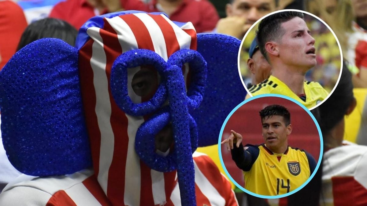 Junior se quedó sin James y Arreaga