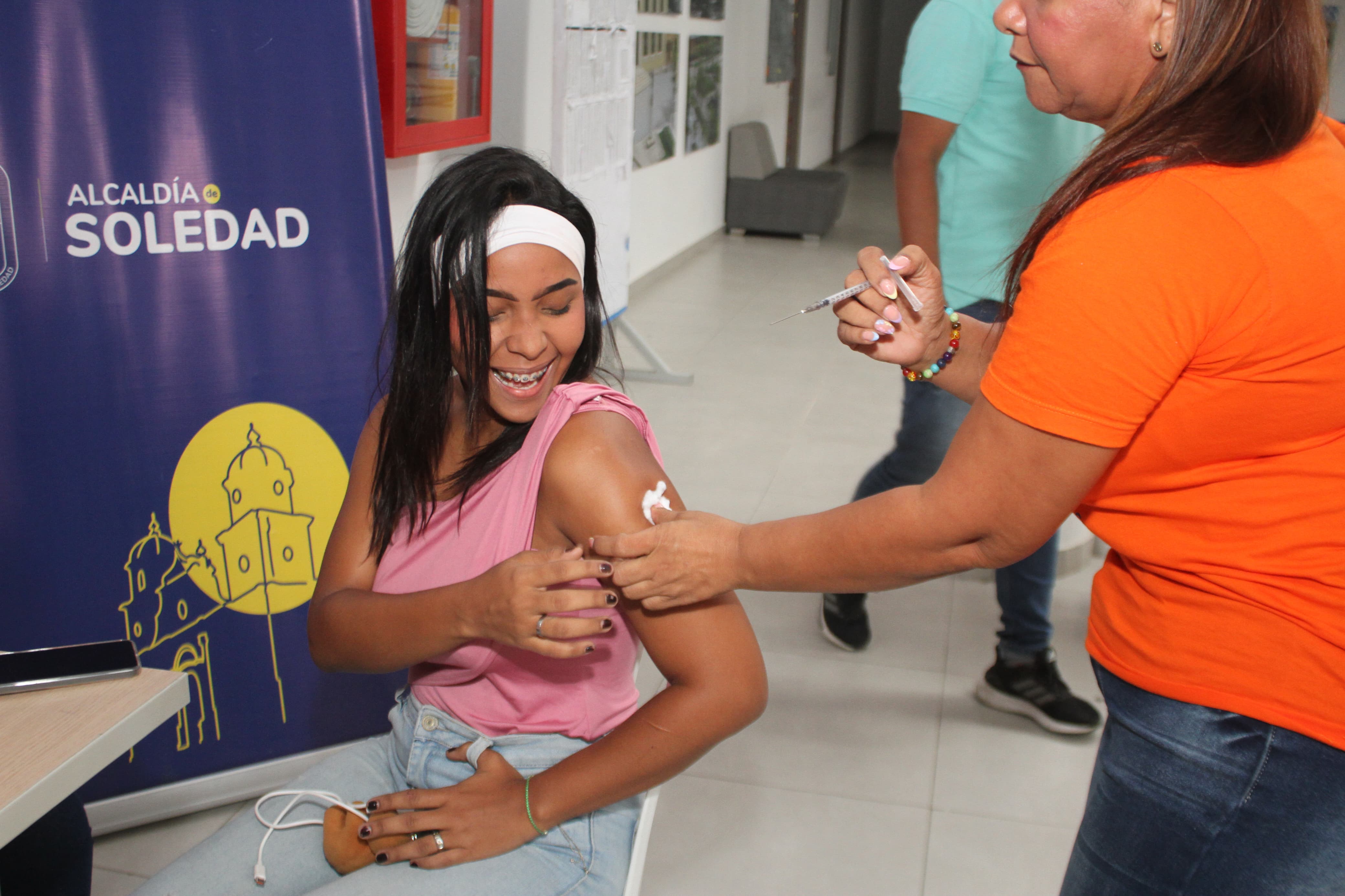 Vacunación en Soledad