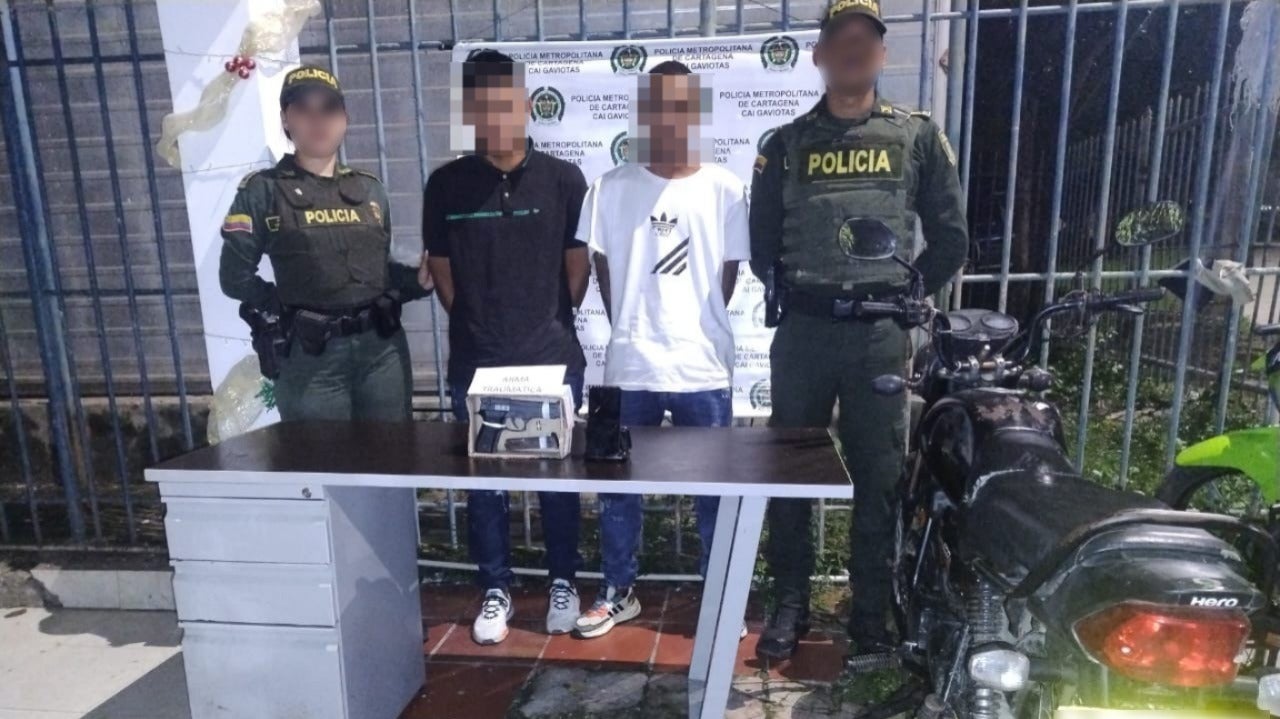 Los hombres fueron capturados en las Gaviotas.