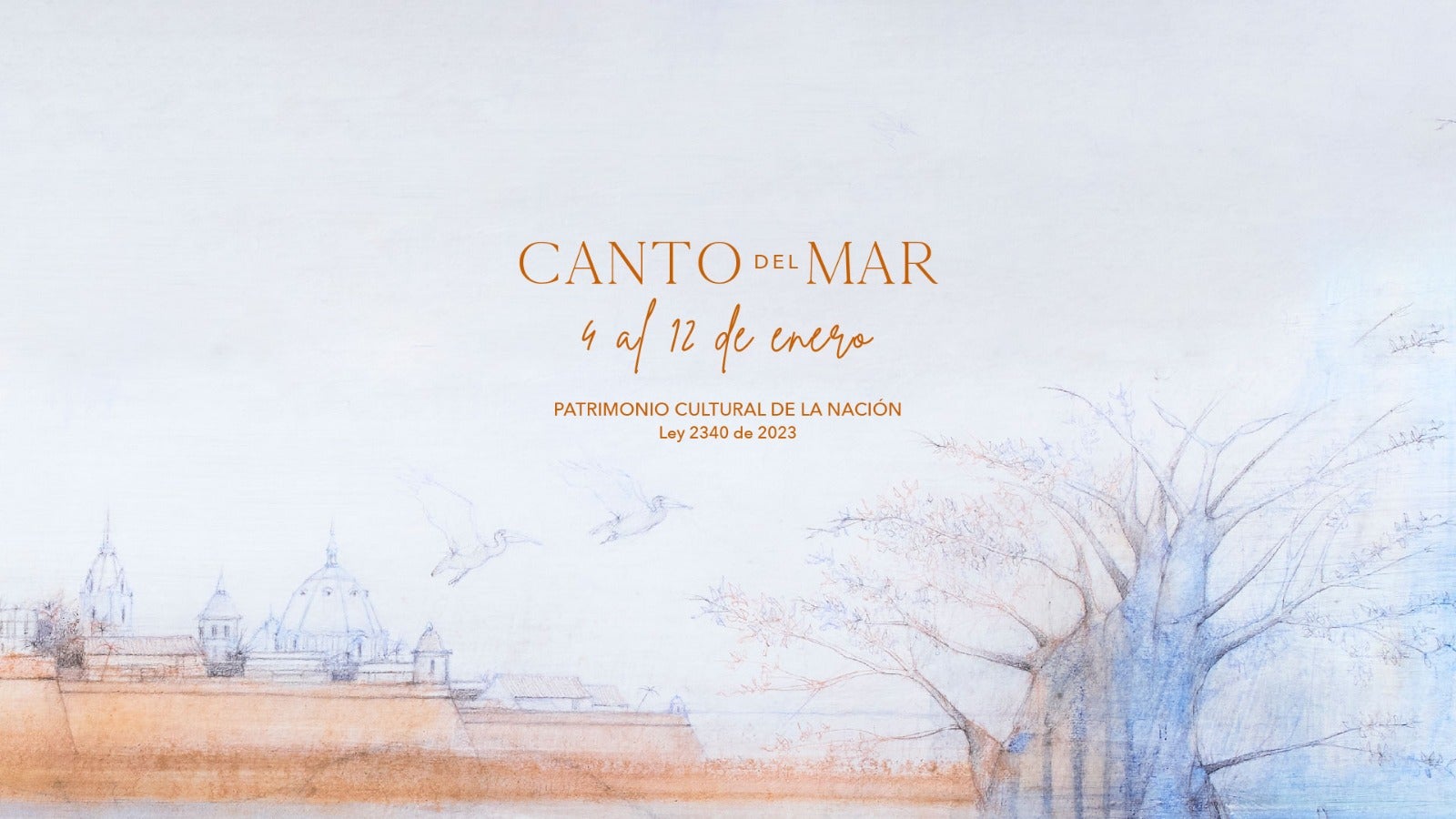 Imagen oficial de la versión XIX del Cartagena Festival de Música.