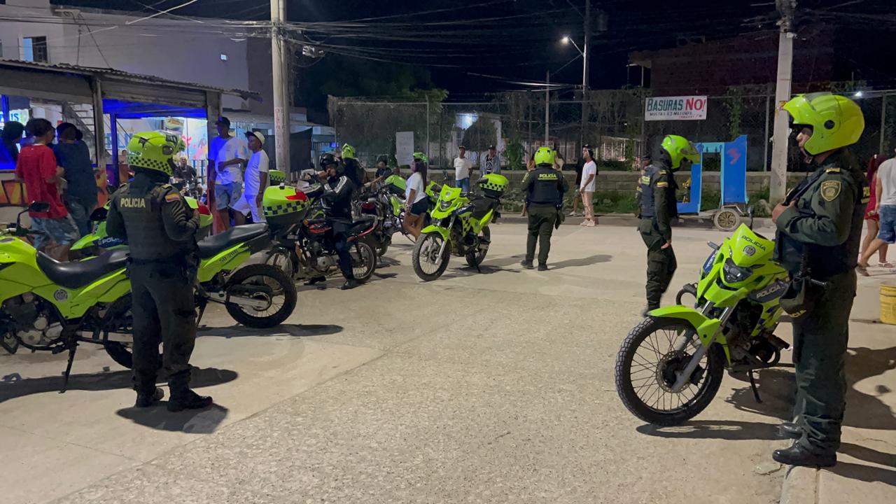 Operativos policiales en Cartagena. Enero 04