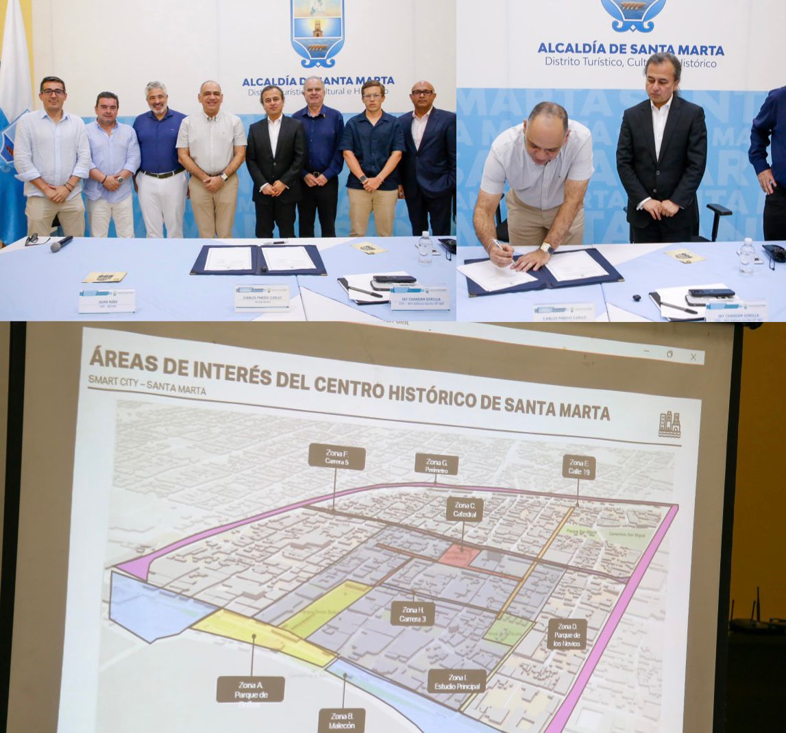 Santa Marta en sus 500 años será una ciudad con tecnología inteligente