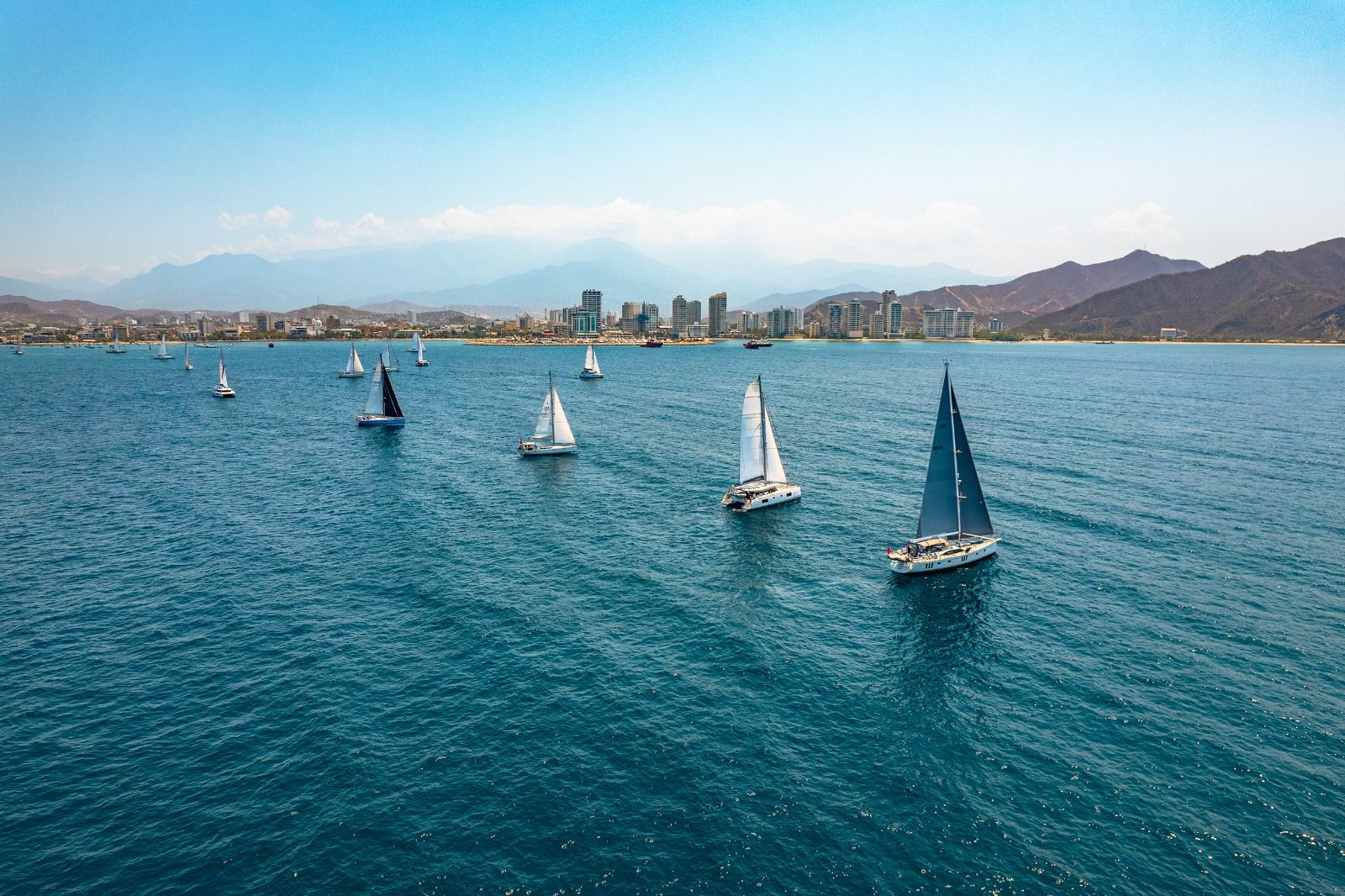 Santa Marta recibe con orgullo a la regata 'World ARC 2025' y sus 33 veleros