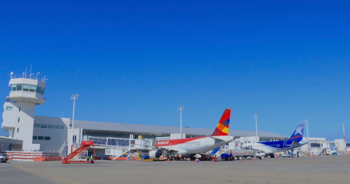 Movilización de pasajeros y operaciones aéreas en aeropuerto de Santa Marta creció históricamente en el 2024