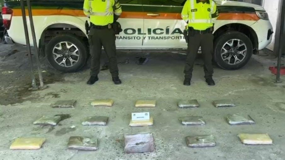 Policía incauta 8.000 dosis de marihuana en Turbaco con destino a Cartagena