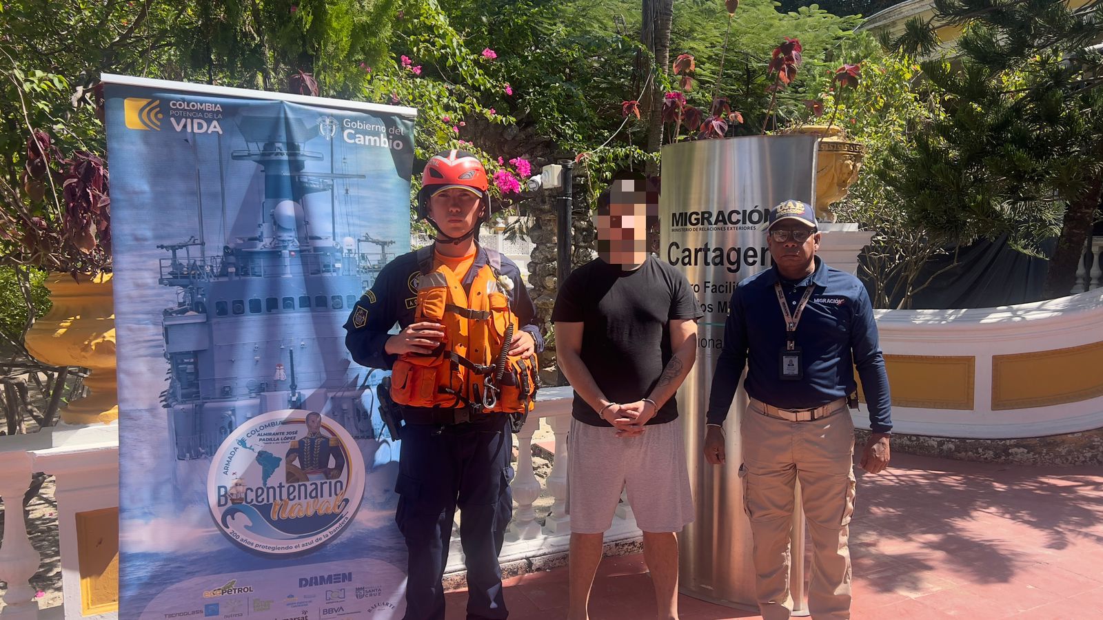 Capturan en Cartagena a ciudadano albanés buscado por Interpol por tráfico de armas