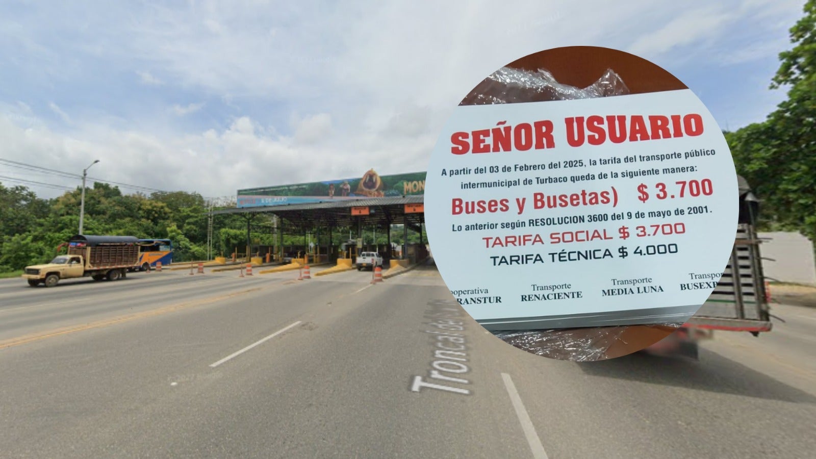Aumento de tarifas en el transporte intermunicipal de Bolívar será partir de febrero