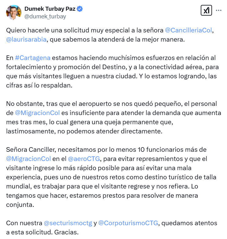 Captura de pantalla de la publicación