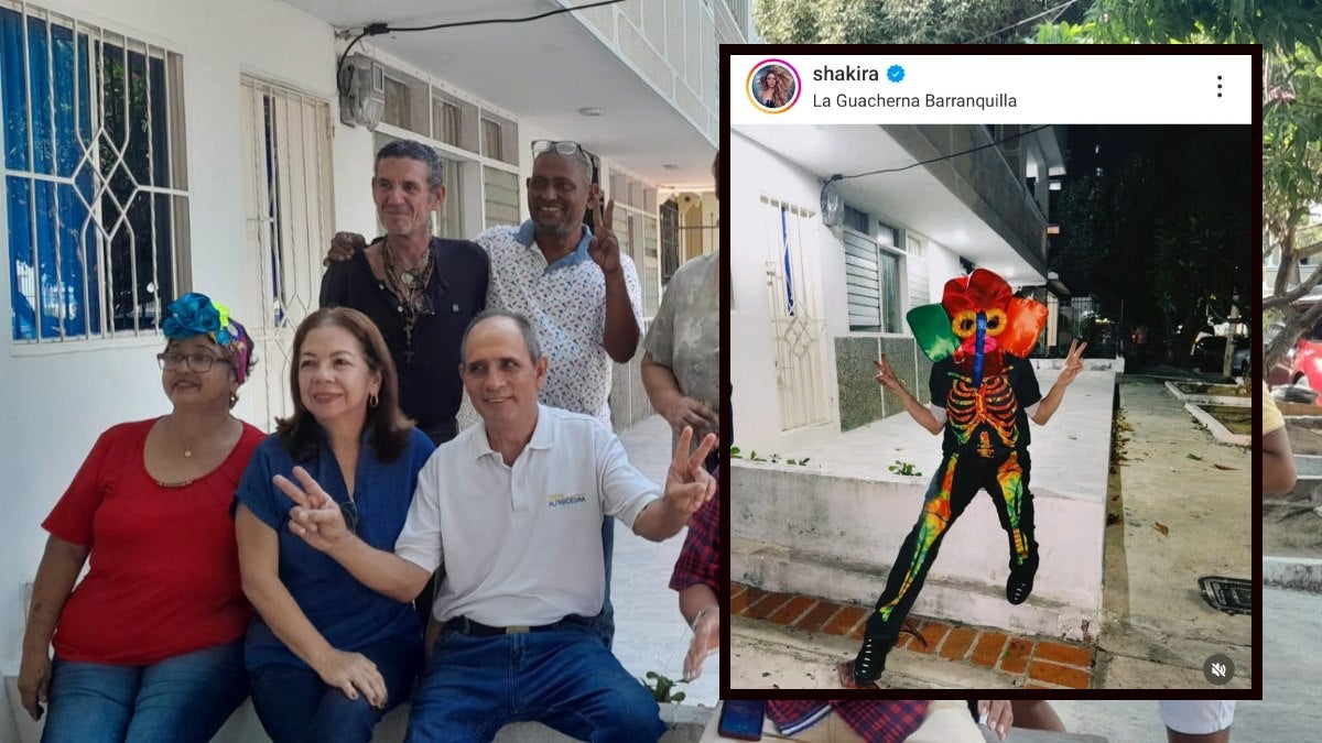 La casa donde Shakira tomó una foto durante La Guacherna