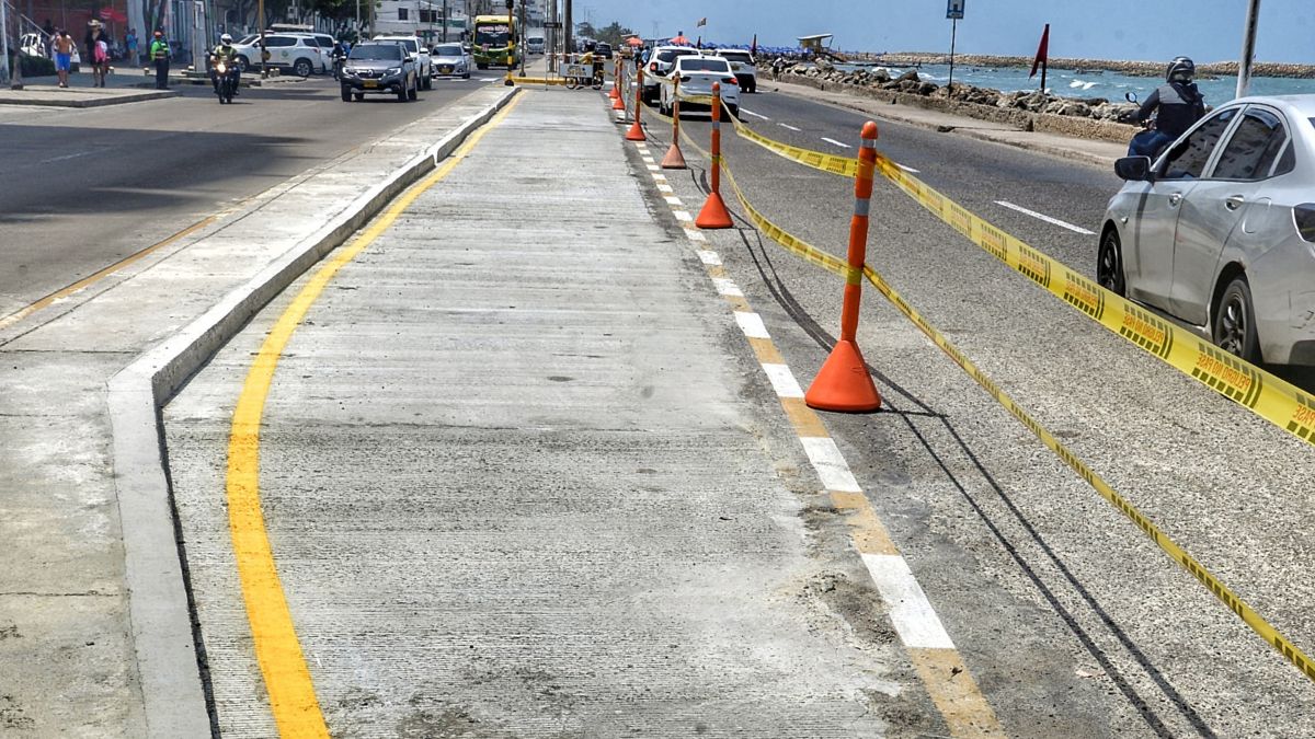 Habilitan nuevo carril en la avenida santander