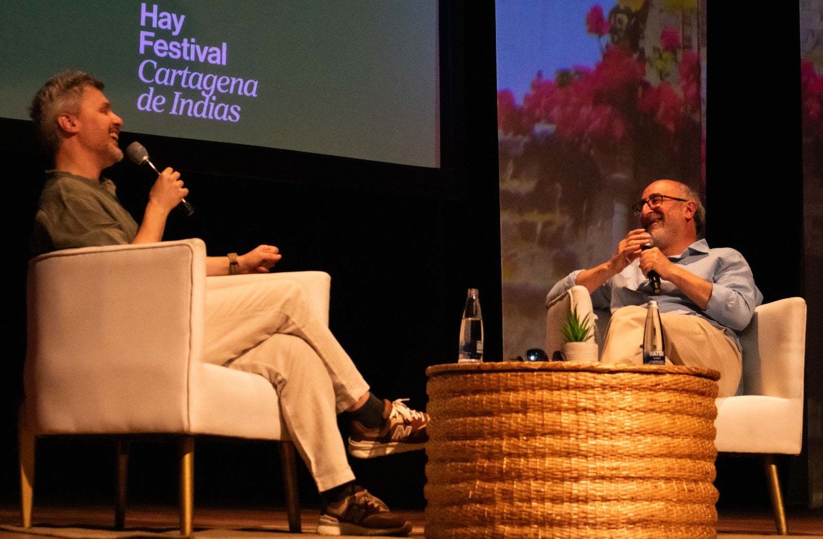 Hay Festival, panel moderado por Juan Lozano
