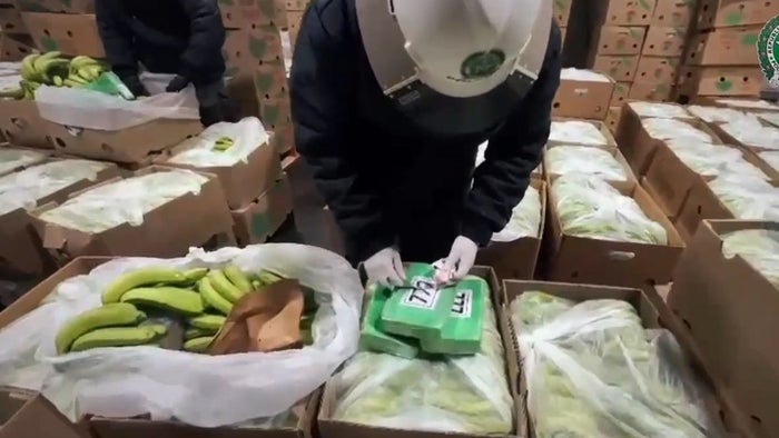 Incautan mas de 1600 kilos de cocaína en Cartagena