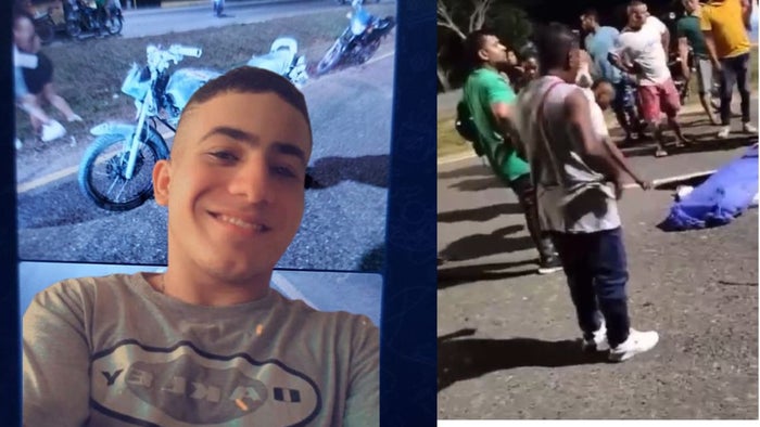 Juan David Narvaez, joven de 21 años muerto.