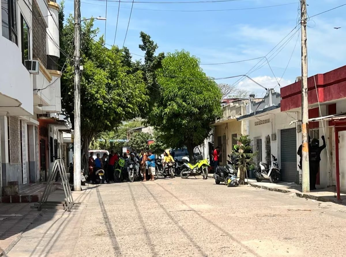 Magangué, Bolívar. Barrio Baracoa.
