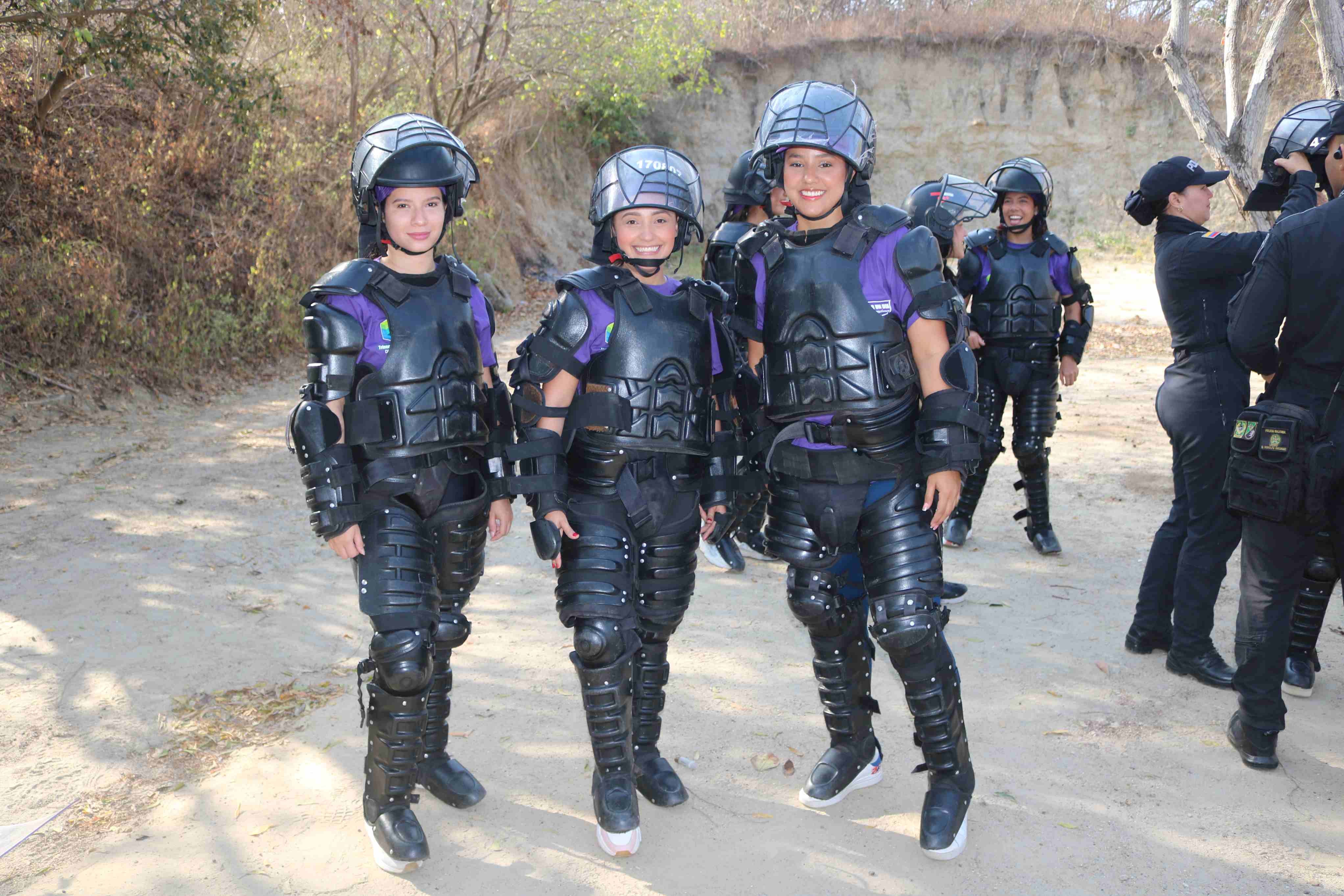 Periodistas en Policía por un día