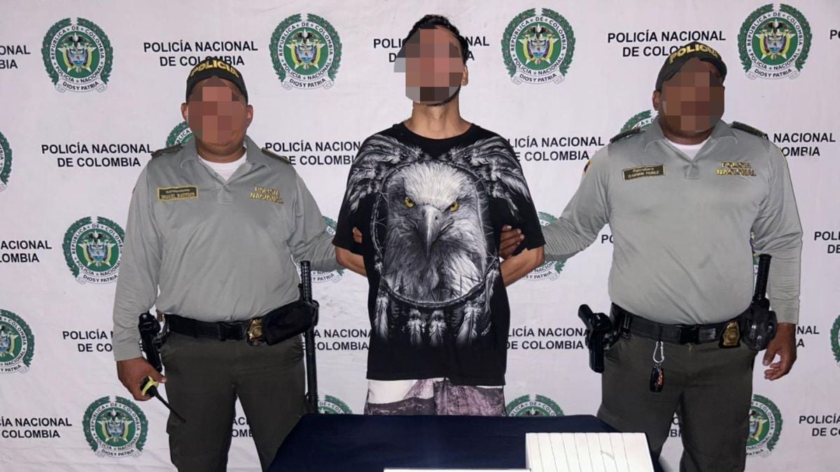 Capturado por Policía Metropolitana