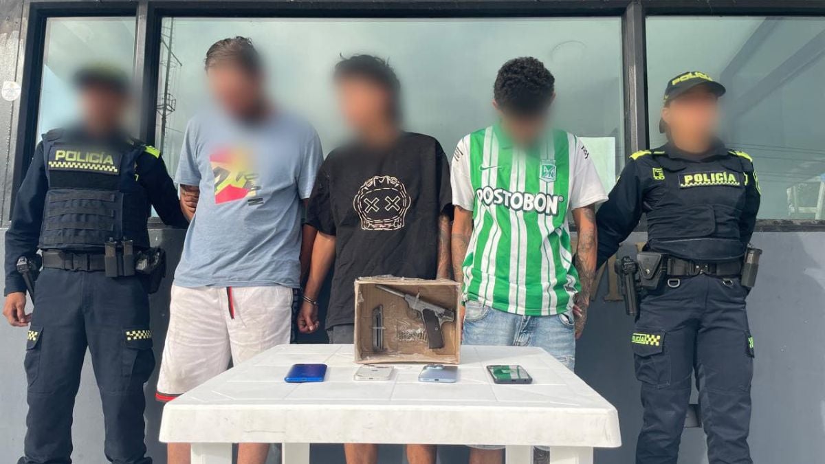 Detenidos en el barrio San Diego