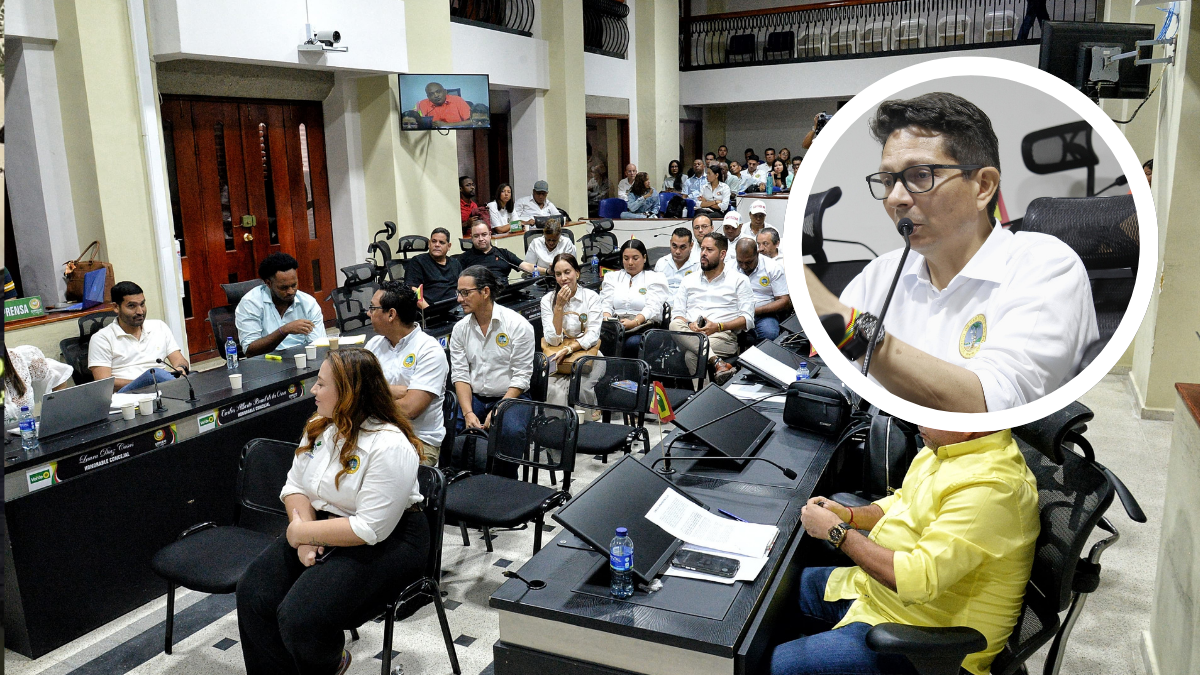 Secretario de Infraestructura ante el Concejo