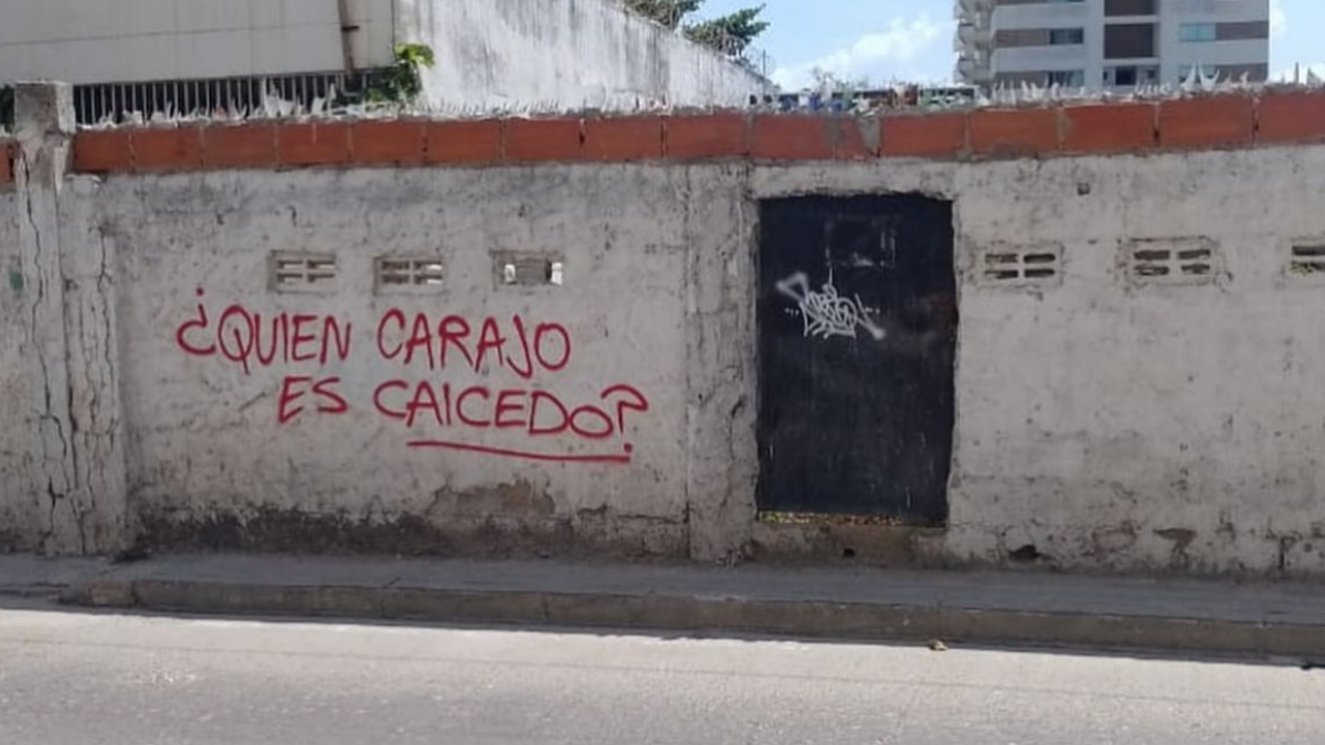 Ciudadanos reportan grafitis en varios barrios de Cartagena