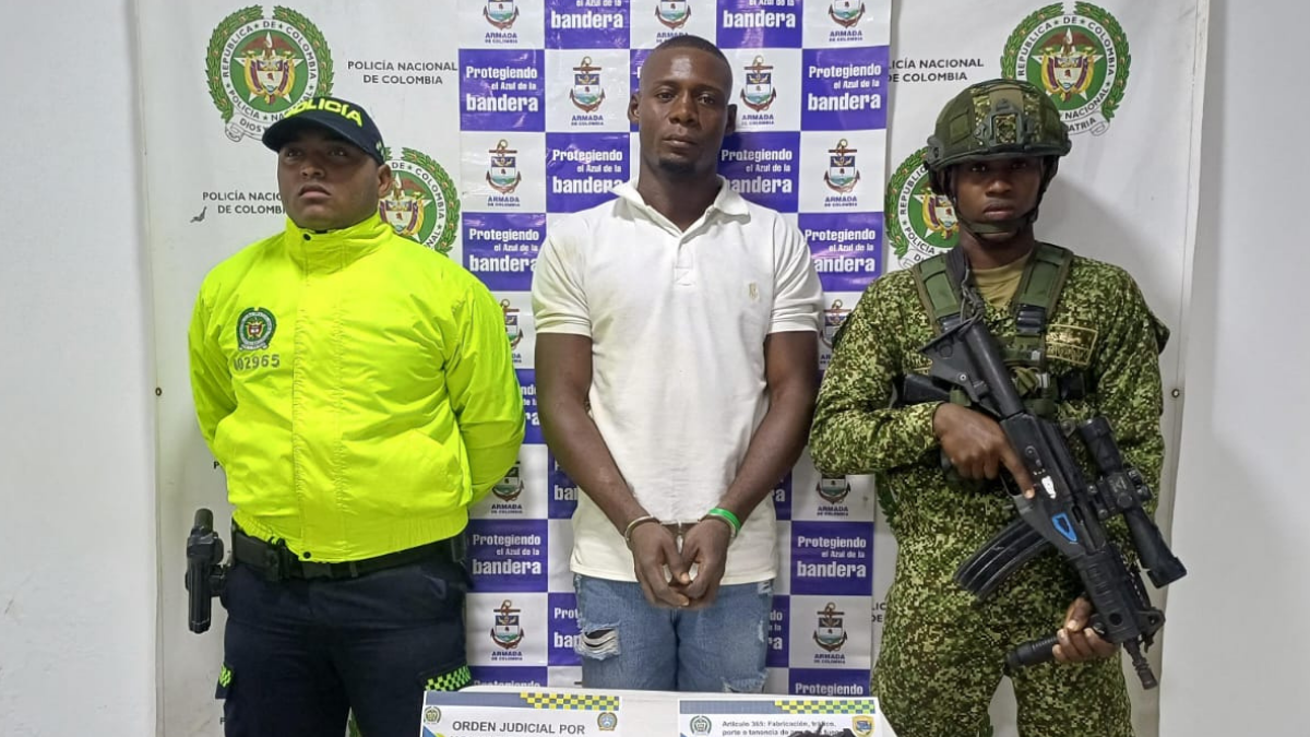 Captura de presunto homicida en San Basilio de Palenque