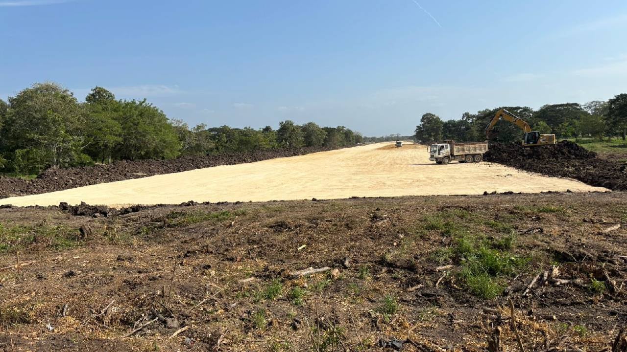 Obras en el Aeropuerto Golfo de Morrosquillo de Tolú.