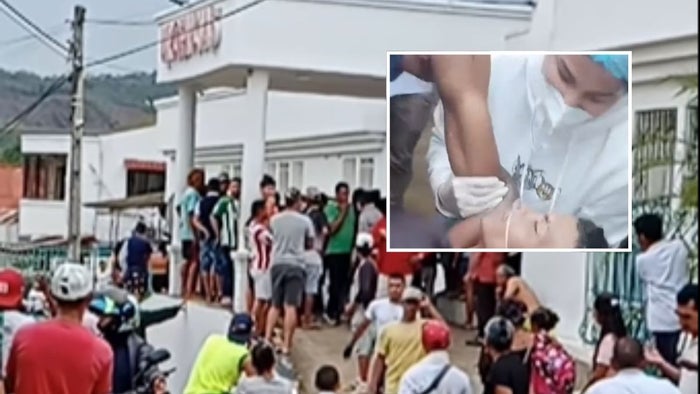 Seis jóvenes resultaron intoxicados mientras trabajaban en una alberca en san juan nepo