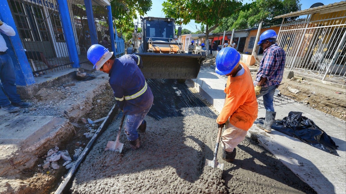 Calle Colombia de Olaya Herrera/3 de febrero del 2025/ Cartagena