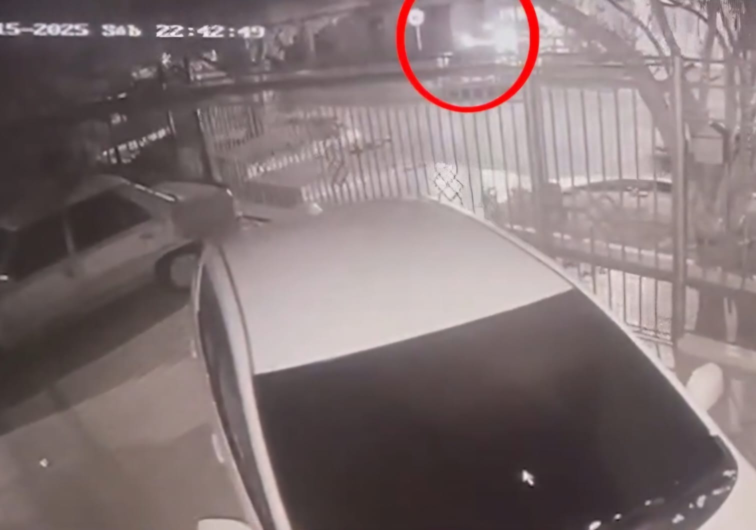 Los hechos se registraron en la noche de este sábado 15 de febrero