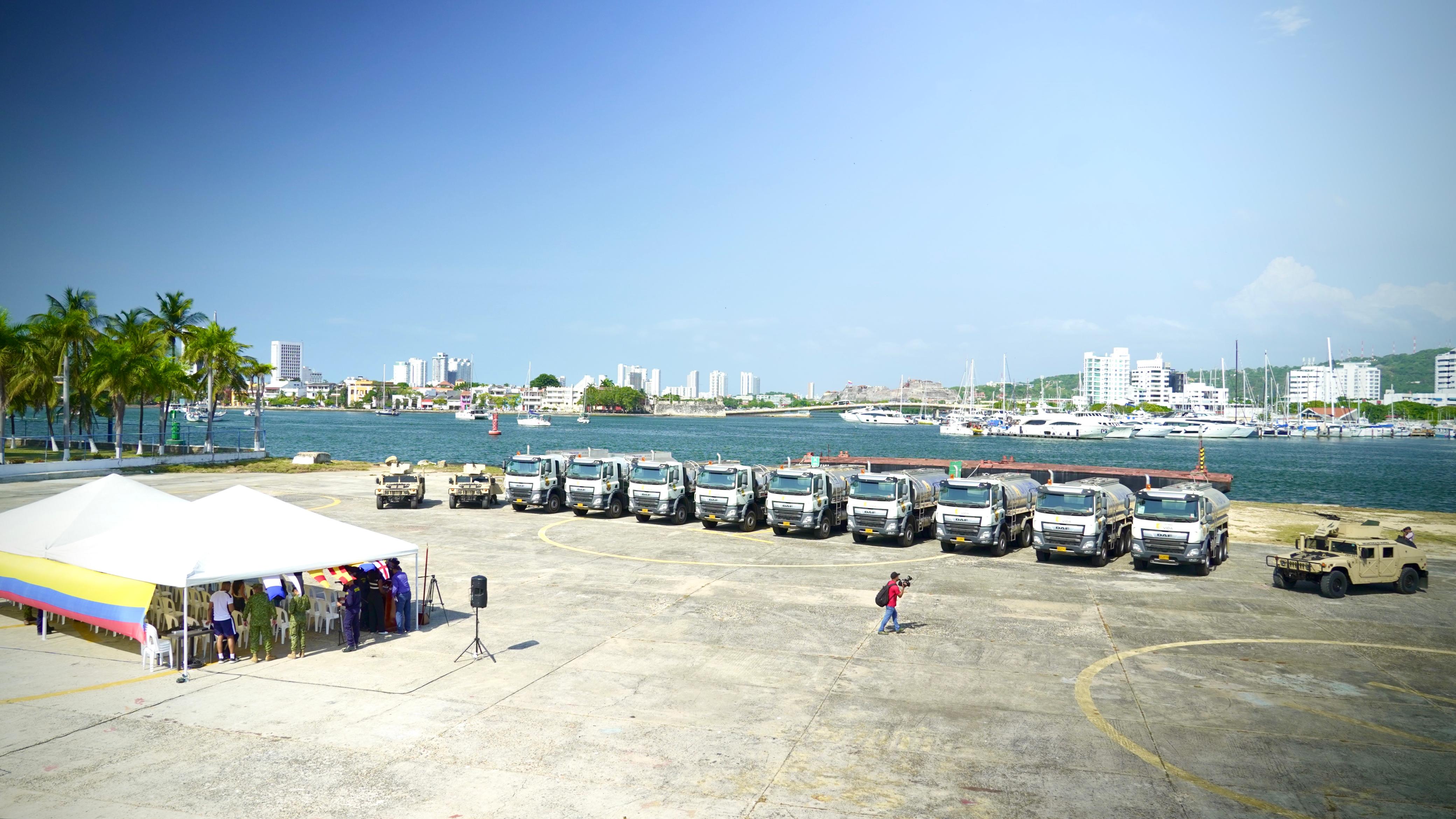 Gestión de Riesgo entregó 10 carrotanques para las emergencias por la temporada seca en el Caribe