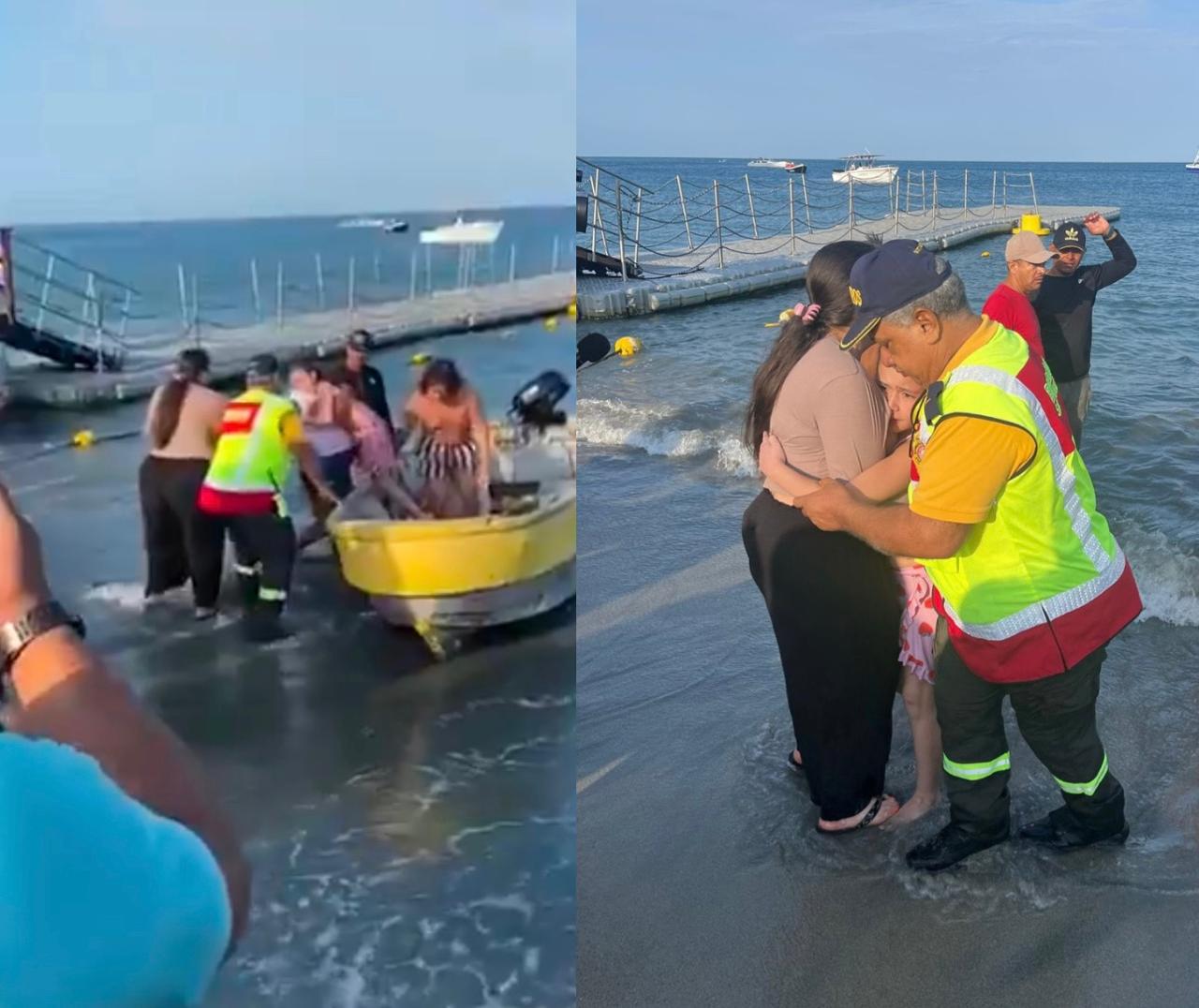 [Video] Rescate milagroso de niña de 9 Años y su tío que estuvieron más de 15 horas a la deriva