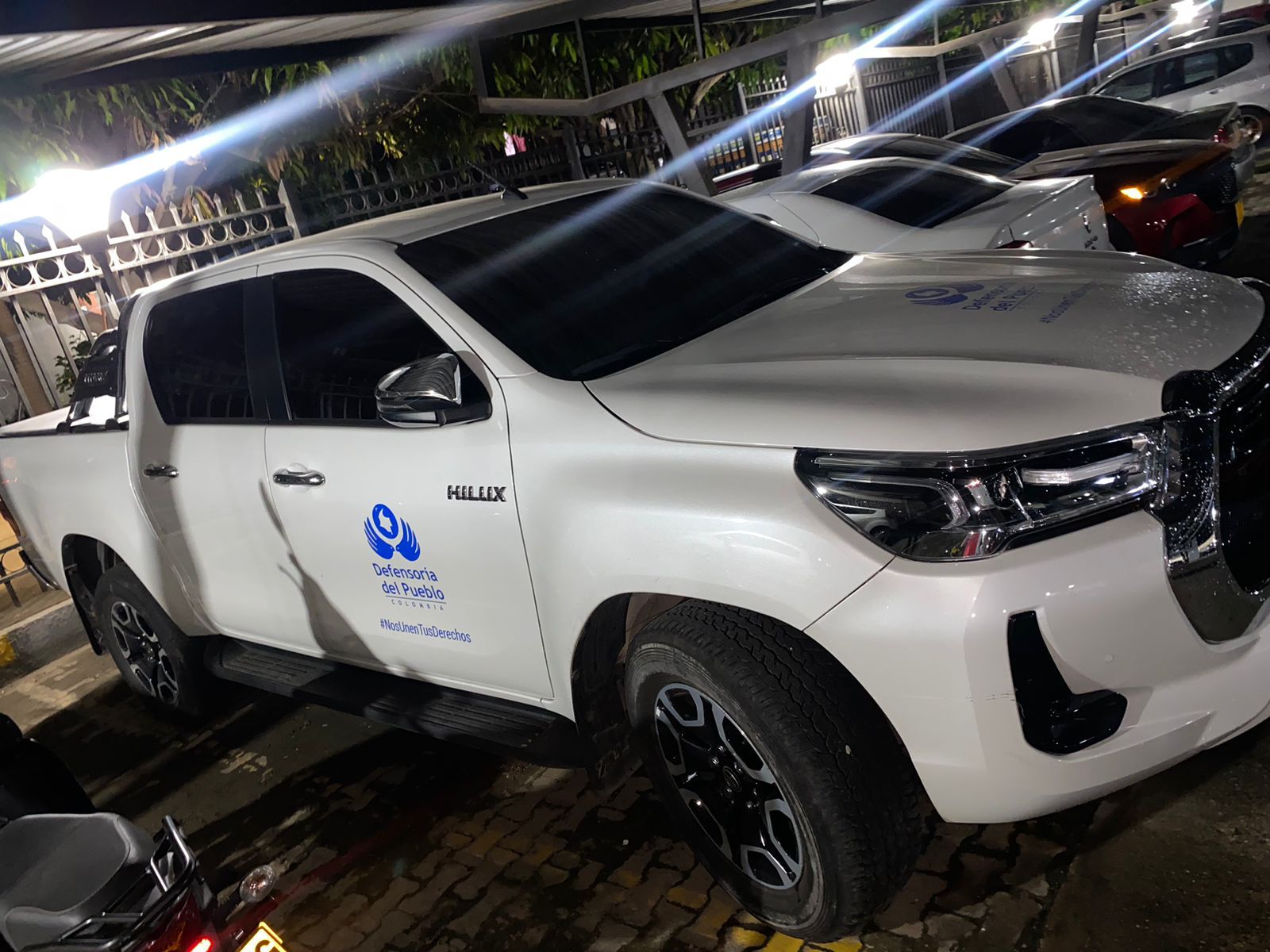 Funcionarios de la Defensoría del Pueblo estaban en jornada de atención.