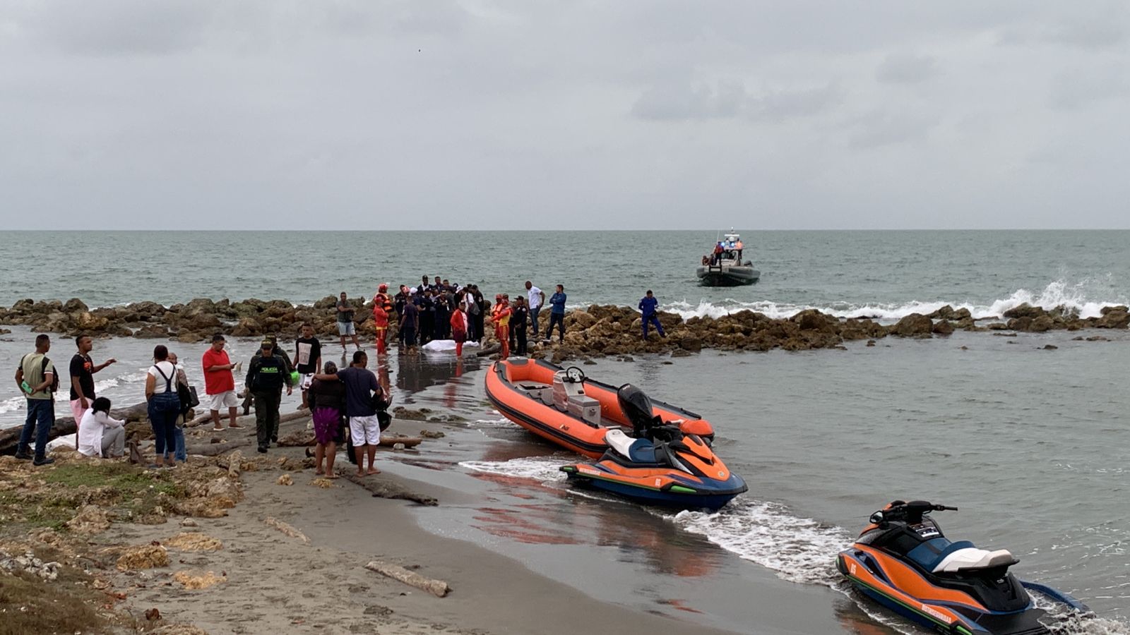 Hallan cuerpos sin vida de dos jóvenes en las playas de Cartagena tras más de 24 horas desaparecidos