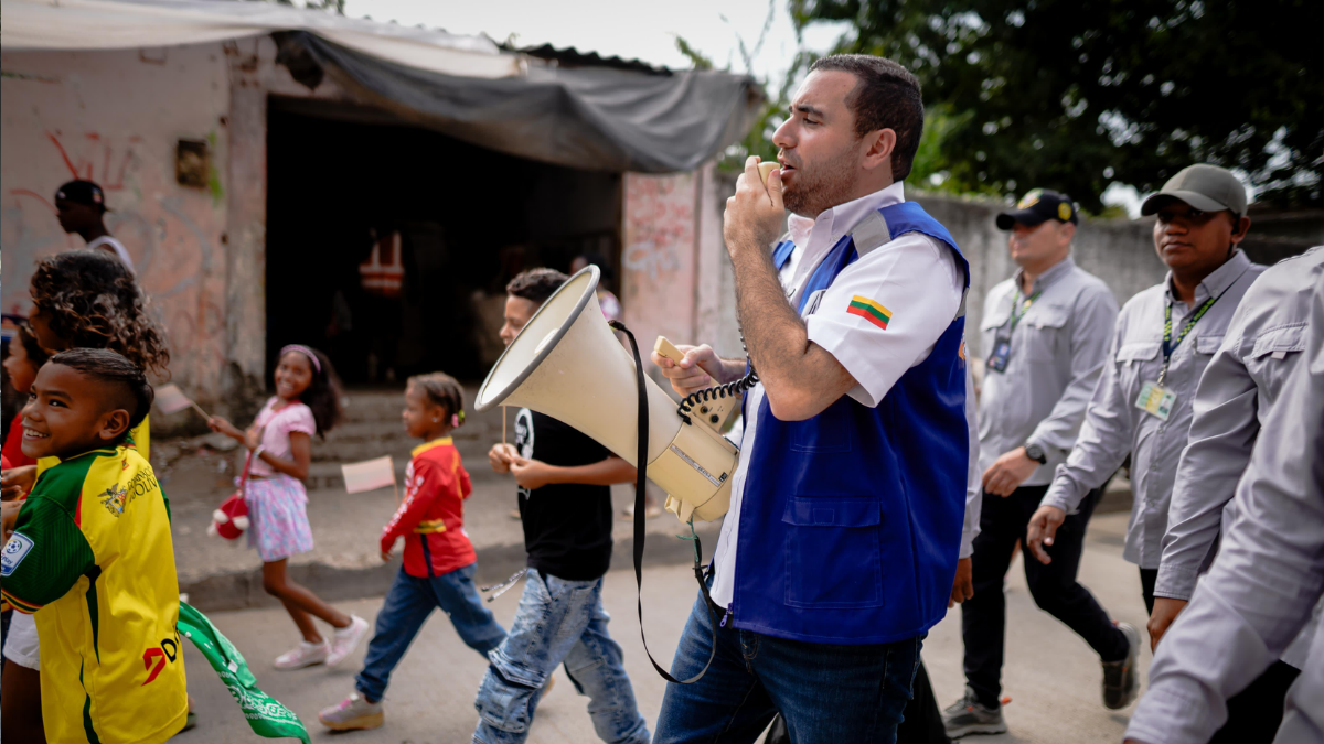Gobernador de Bolívar en Cartagena