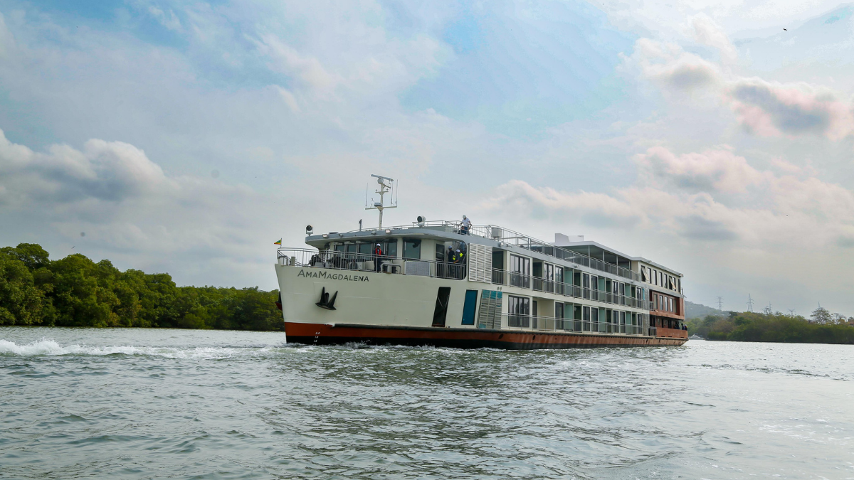 AmaMagdalena, el nuevo crucero que recorrerá el río Magdalena