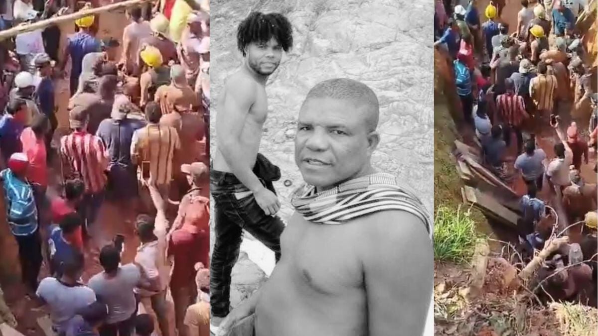 Padre e hijo muere en mina de Bolívar.