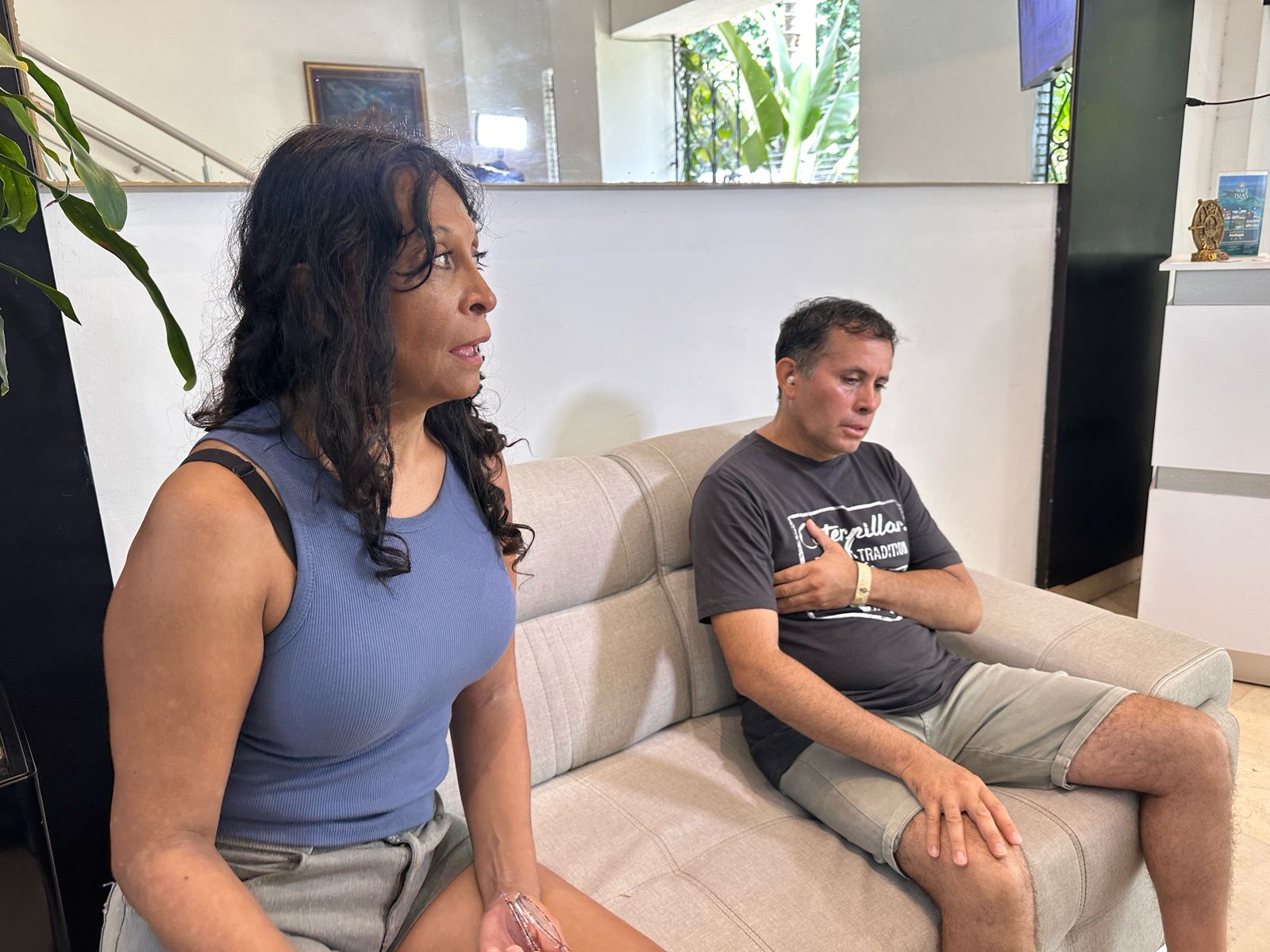 Pareja de esposos víctimas de siniestro maritimo