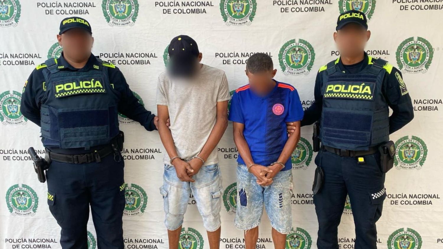 Imagen de los detenidos por las autoridades