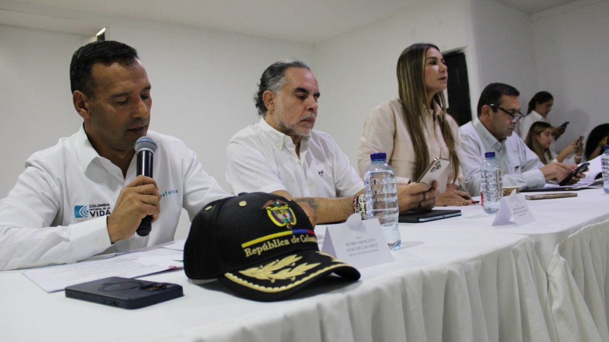 Reunión en Aguachica, César