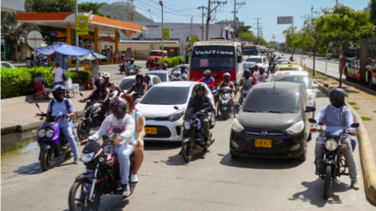 Tráfico en avenidas principales