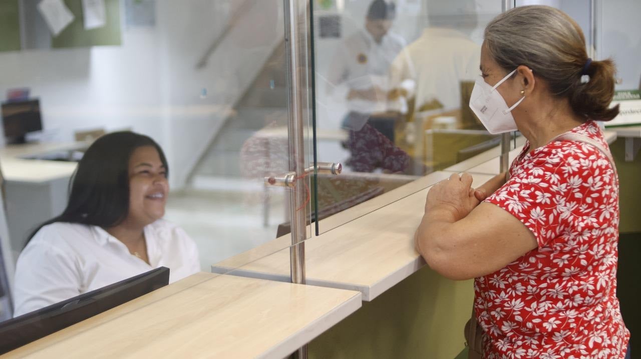 Ventanillas para pagos en Cartagena