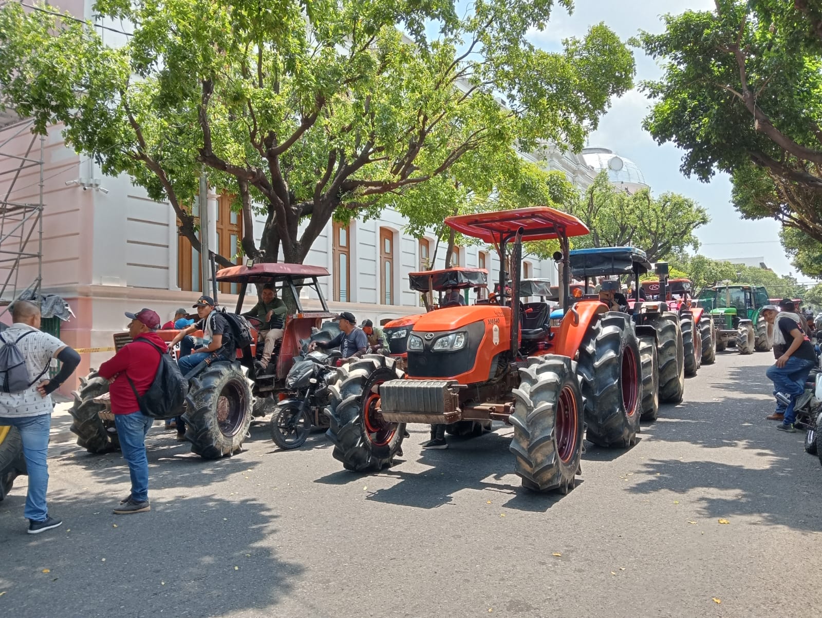 Protesta de arroceros en Norte de Santander