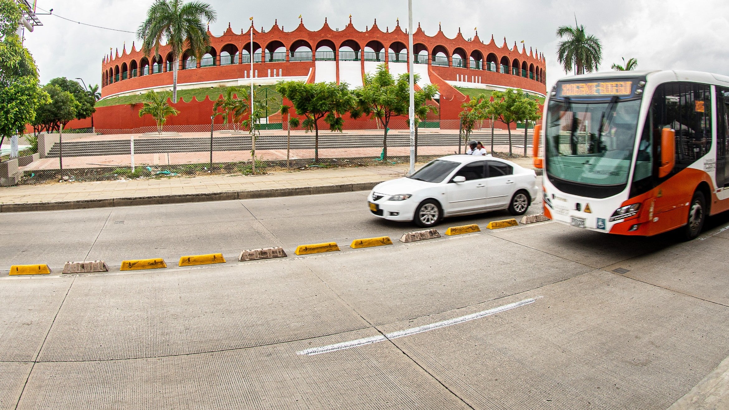 Transcaribe en la Villa Olímpica