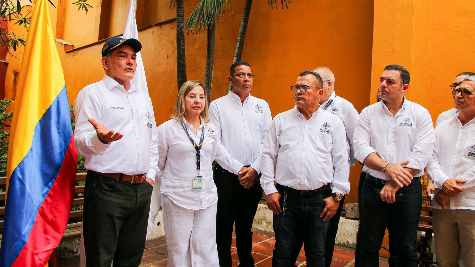 Procurador General, Gregorio Eljach, en Cartagena