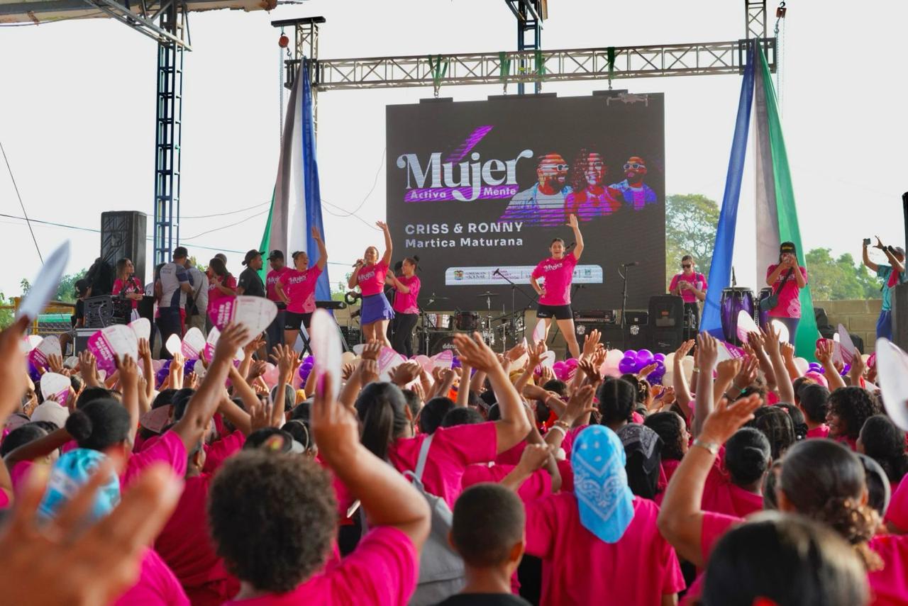 “Mujer Activamente”: Gobernación de Bolívar celebró el empoderamiento femenino y la salud en Santa Catalina