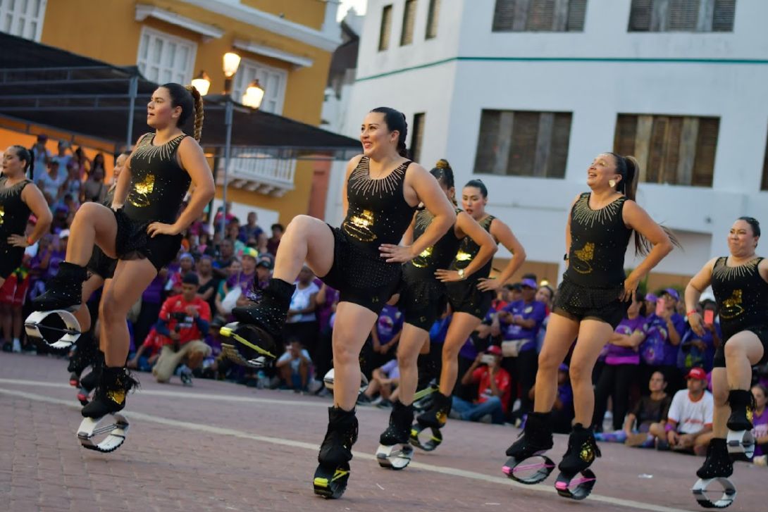 Cartagena de Indias vibró con el éxito del Open Latino Festival de Kangoo Jumps
