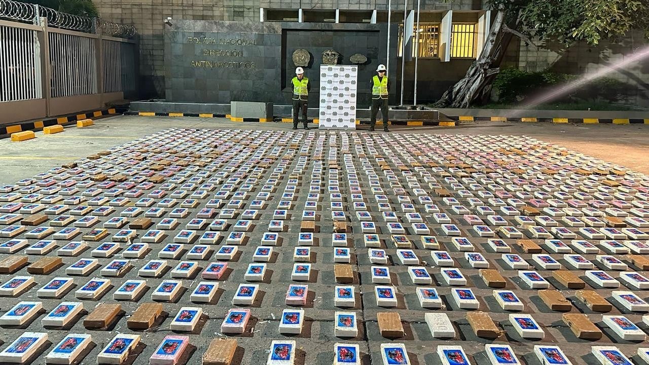 Incautan más de una tonelada de cocaína en Cartagena que tenía como destino Alemania