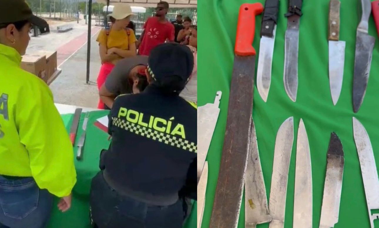 Canjean armas blancas por mercados en una zona de Santa Marta golpeada por la inseguridad