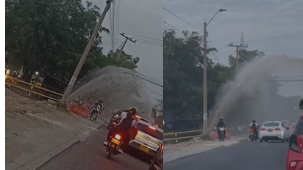 Rotura en tubería de Santa Clara no afectaría a otros barrios de Cartagena