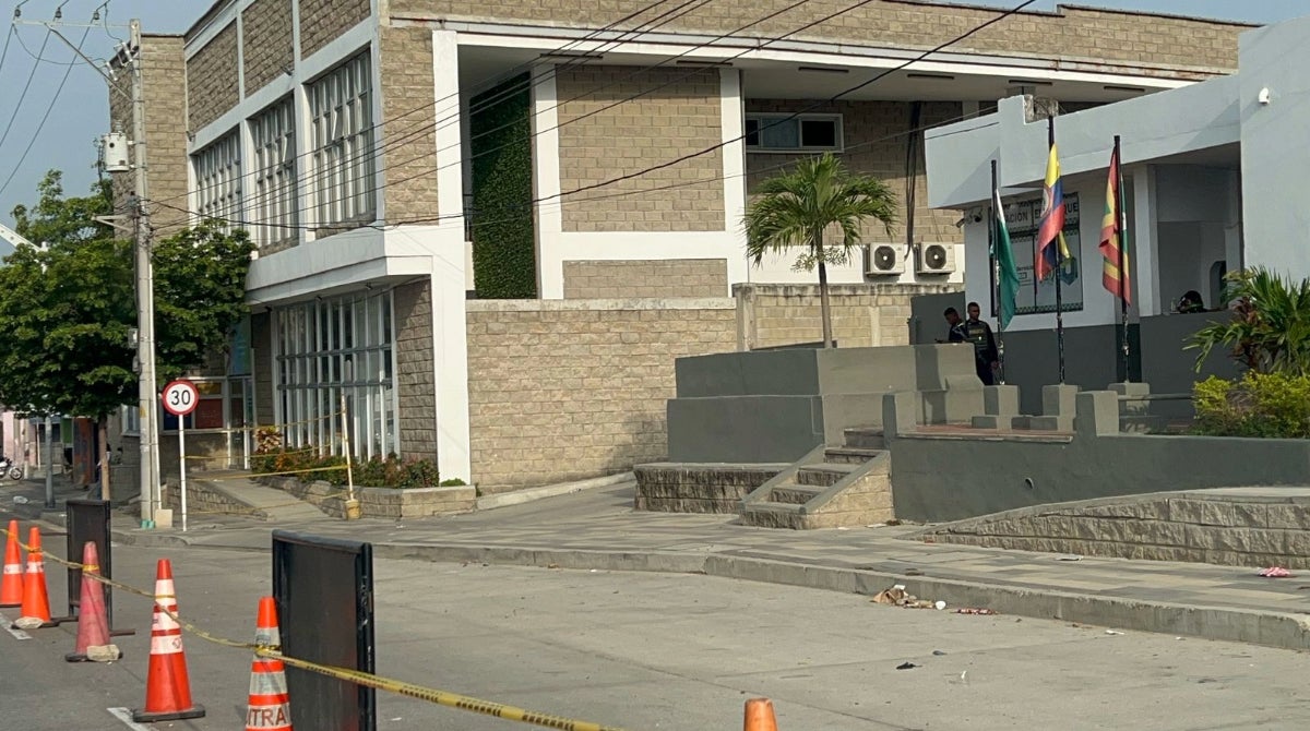 Sede del Sena en el barrio El Bosque, sur de Barranquilla.