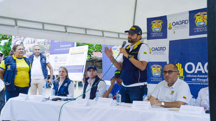 Obras de protección costera en Bolívar